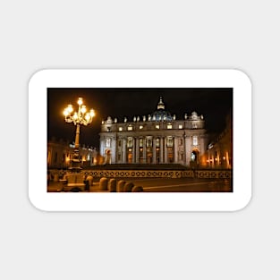 The Vatican at Night: A Glowing Mosaic of History and Beauty Magnet