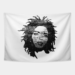 Lauryn Hill Chalk Style Tapestry