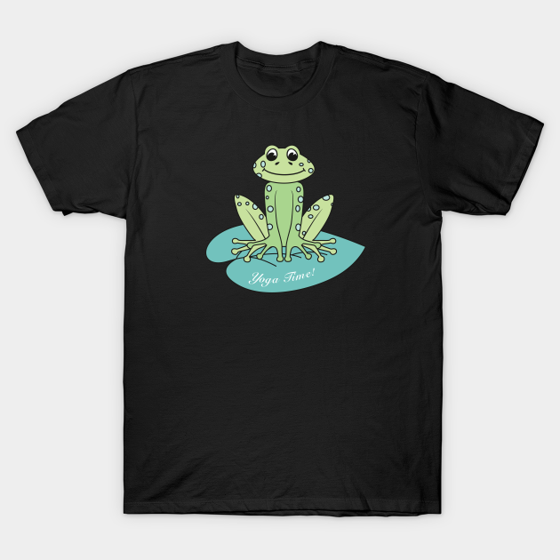 Frog yoga - Green Frog - T-Shirt