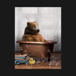 Bear in a Bathtub T-Shirt