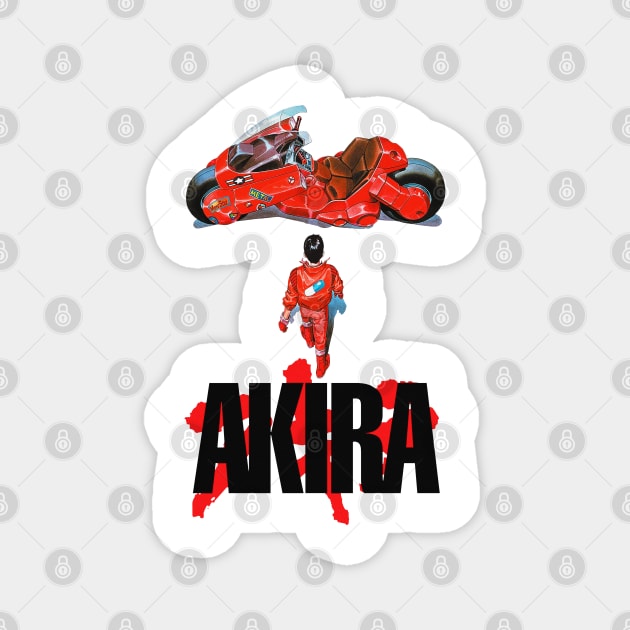 Vintage Akira Magnet by Gumilang