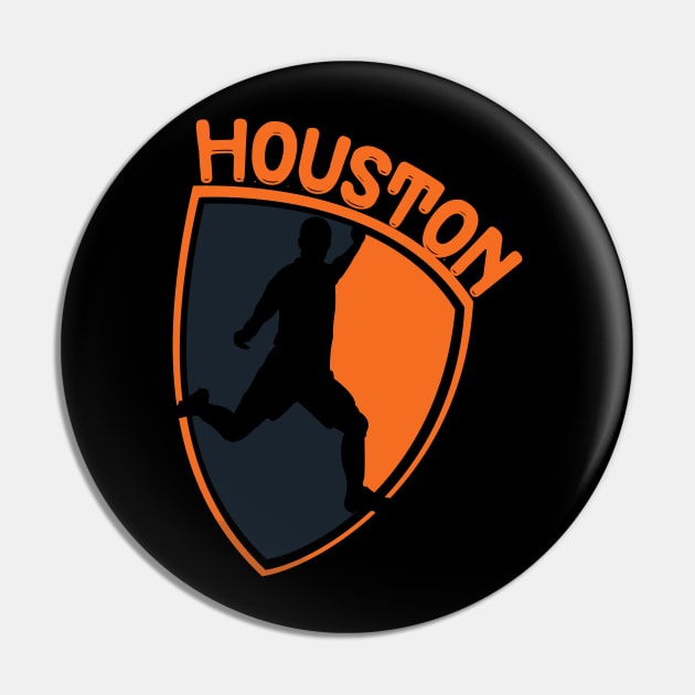 Houston Soccer Pin by JayD World