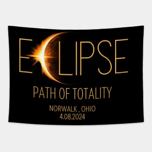 SOLAR ECLIPSE - Norwalk OH Tapestry