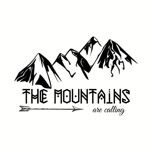 The Mountains are Calling, B by cheekymonkeysco