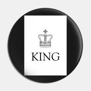 King Crown Pin