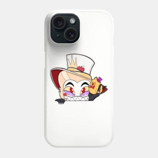 Hazbin Hotel peepers - Lucifer Phone Case