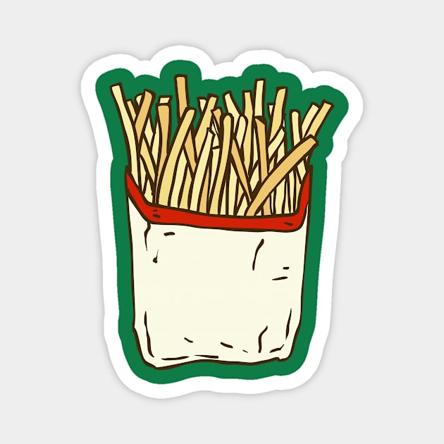 Fries Magnet by deepfuze