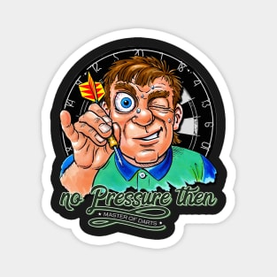 Funny Darts Player Magnet