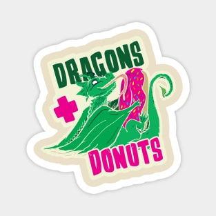 Dragons & Donuts Magnet