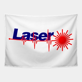 Laser sailing logo Tapestry