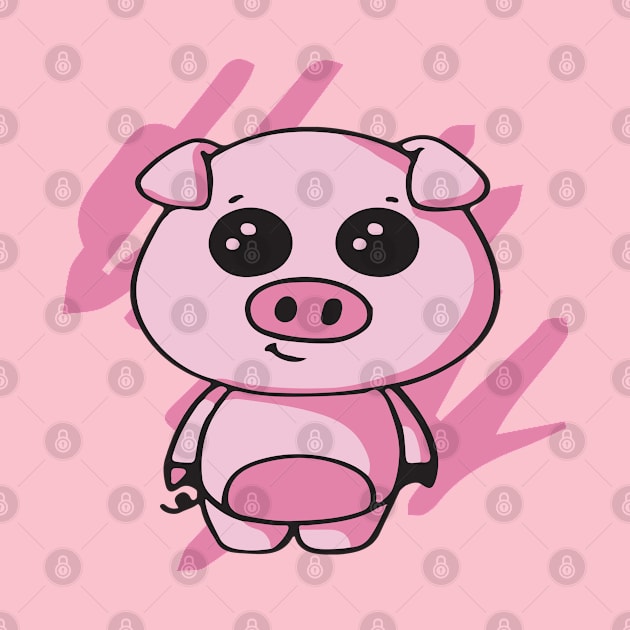 Squiggles - Baby Piglet by madmonkey