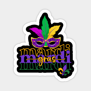 Mardi Gras Magnet