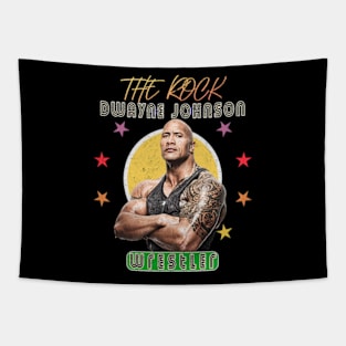 Dwayne Johnson 21 wrestle Tapestry