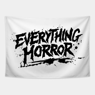 Everything Horror Tar Black Tapestry