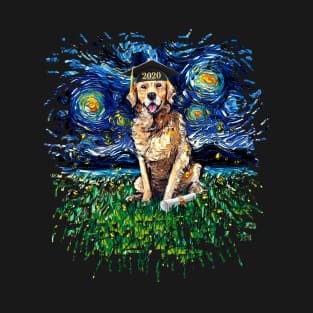 Golden Retriever Night 2020 Graduation splash version T-Shirt