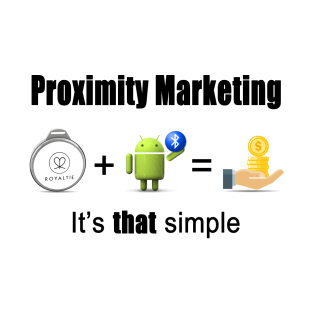 Proximity Marketing - It's that simple T-Shirt