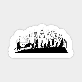 Fellowship - London Skyline Magnet