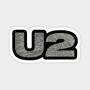 U2 vintage Magnet