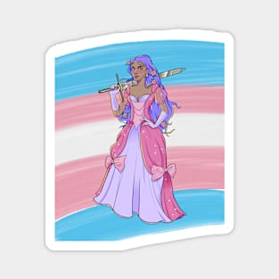 Trans knight Magnet