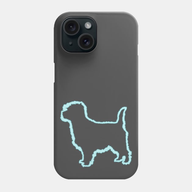 80s Retro Neon Sign Cairn Terrier Phone Case by PhuNguyen