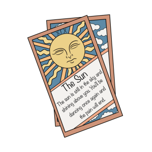 The sun tarot cards T-Shirt