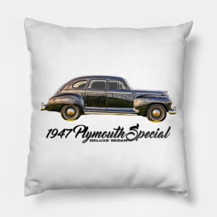 1947 Plymouth Special DeLuxe Sedan Pillow