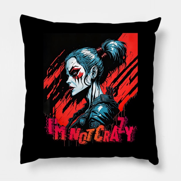 Harley Quinn Pillow by Pictozoic