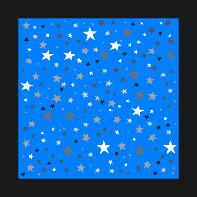 Stars In A Sea of Azure Blue by Neil Feigeles