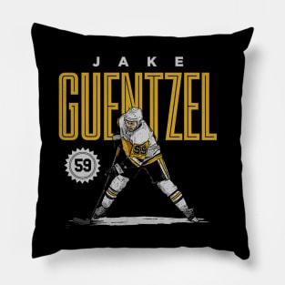 Jake Guentzel Pittsburgh Card Pillow