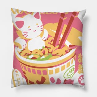 Cat Noodles Pillow