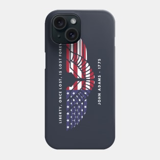 Liberty by John Adams Phone Case