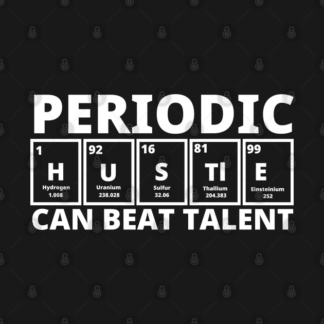 Periodic Hustle Can Beat Talent by Texevod