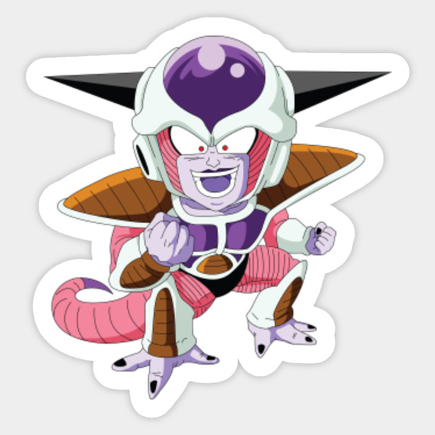 Chibi Frieza First Form Dragon Ball Frieza Sticker Teepublic