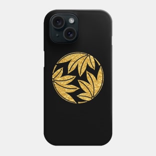 Japanese Mon Mitsuwari Kaeda Phone Case