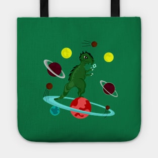 Dinosaur in Space Tote