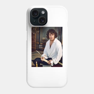 Jamie Fraser Outlander Jammf Dragonfly In Amber Book Phone Case