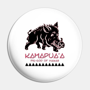 Kamapua'a - Pig-God of Hawaii Pin