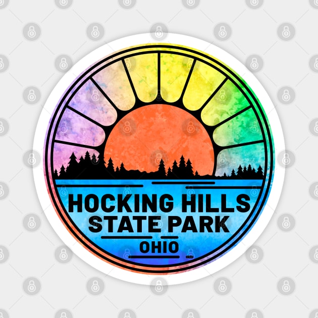 Hocking Hills State Park Ohio Magnet by heybert00