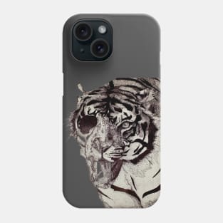 Decaying Tiger Phone Case