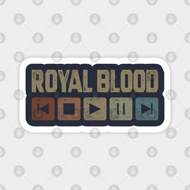 Royal Blood Control Button Magnet by besomethingelse