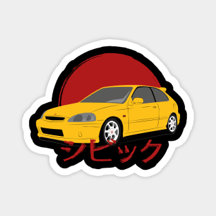 Honda Civic EK Japan Magnet