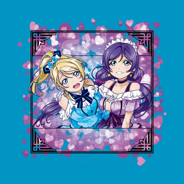 Love Live! - Eli & Nozomi - Kira Kira Sensation - Camo edit. by YueGraphicDesign