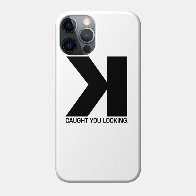 Baseball Backwards K Strikeout Score Keeper Funny - Baseball - Phone Case