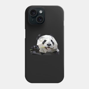 Geo Panda Phone Case