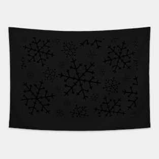 Simple Snowflake Pattern Tapestry