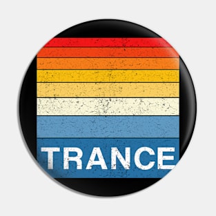 Trance Retro EDM Dance Music Pin