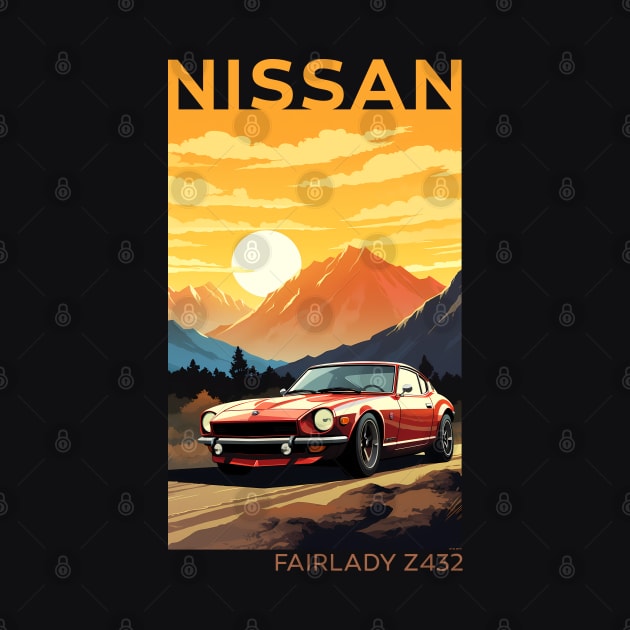 Reviving Legends: The Nissan Fairlady Z432 Homage Design by MaxDeSanje 