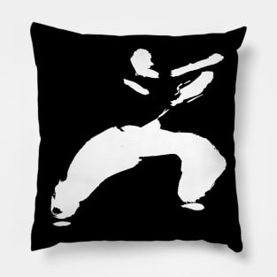 Kungfu Minimal Worrior Pillow