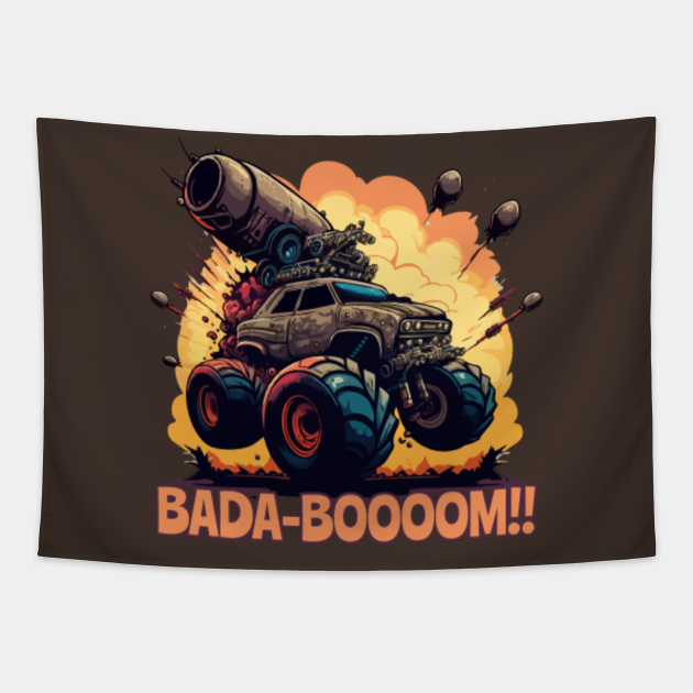 bada boom Explosion Noise Monster Truck Noise Monster Truck