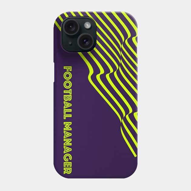 football manager Phone Case by joeymono